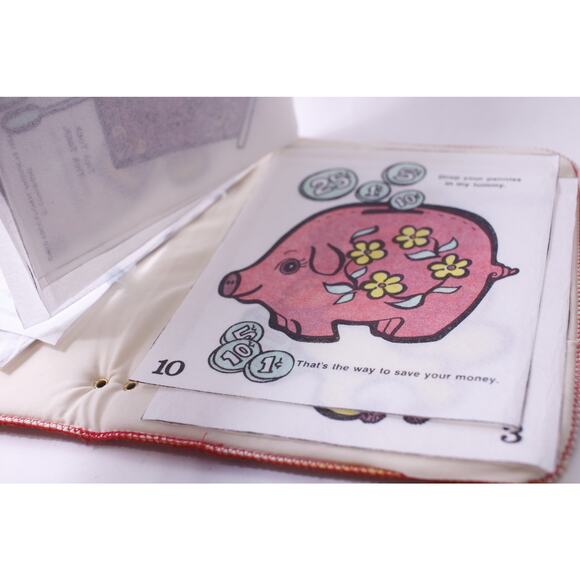 70s My Quiet Book, Cloth Book, Unfinished, Reading, Learning, Vintage - Picture 4 of 5